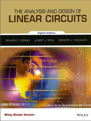 cover image of The analysis and design of linear circuits